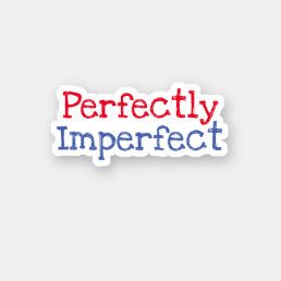 perfectly impect trendy aesthetic Sticker