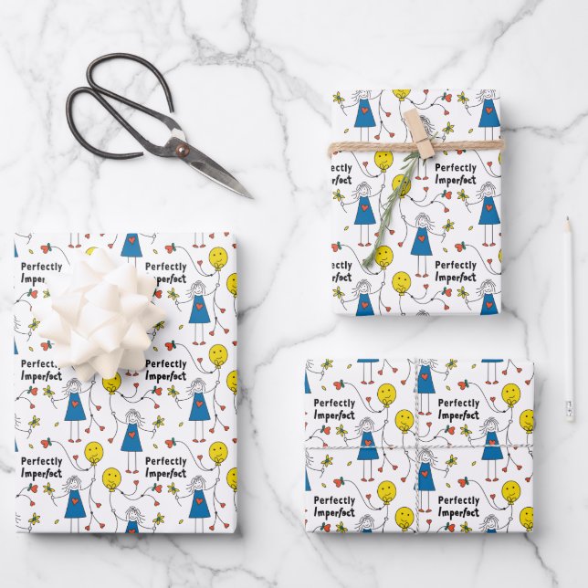 Perfectly Imperfect 1B_Wrapping Paper (Front)