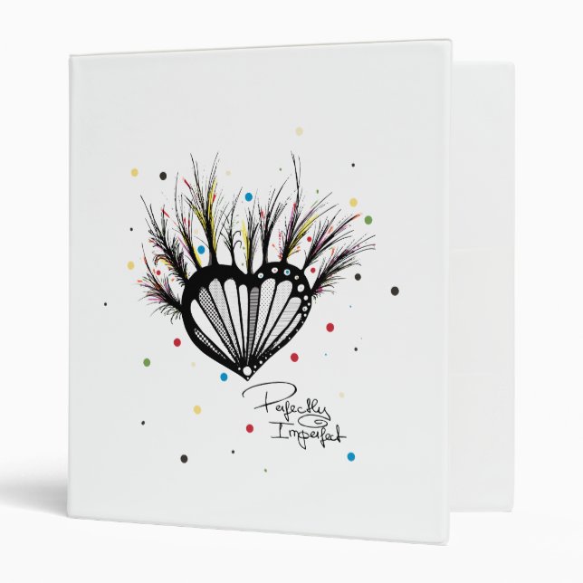 Perfectly Imperfect 3 Ring Binder (Front/Inside)