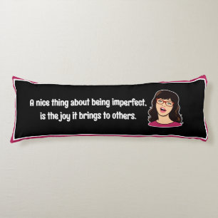 Perfectly imperfect body pillow