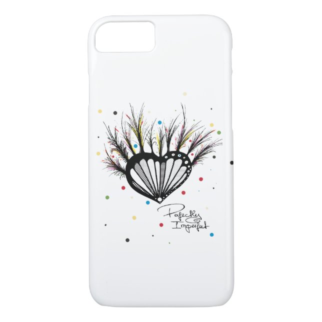 Perfectly Imperfect Case-Mate iPhone Case (Back)
