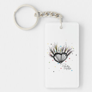 Perfectly Imperfect Keychain