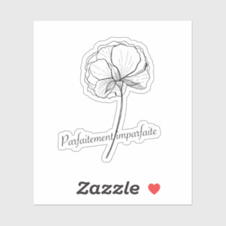 perfectly imperfect sticker