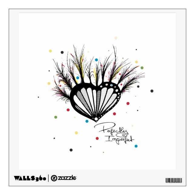 Perfectly Imperfect Wall Decal (Front)