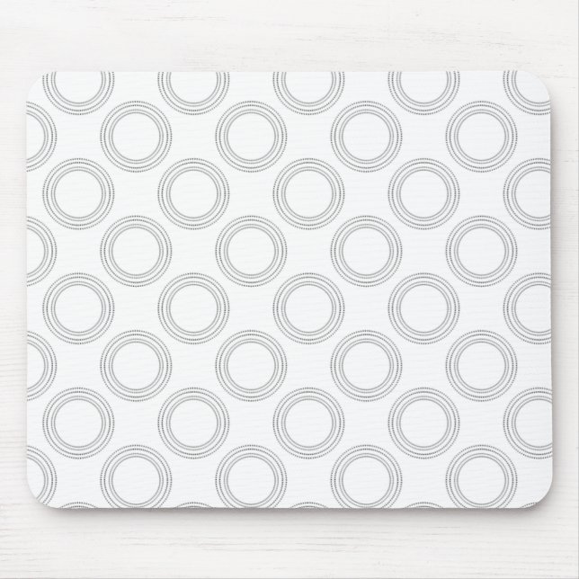 Perfectly Luxurious Light Mousepad, Black Mouse Pad (Front)