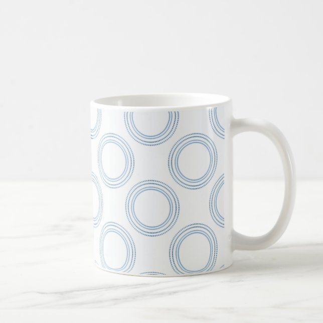 Perfectly Luxurious Light Mug, Blue Coffee Mug (Right)