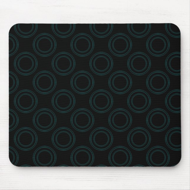 Perfectly Luxurious Mousepad, Teal Mouse Pad (Front)