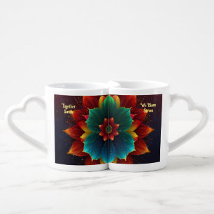 Perfectly Paired: Custom Heart Handle Mug Set