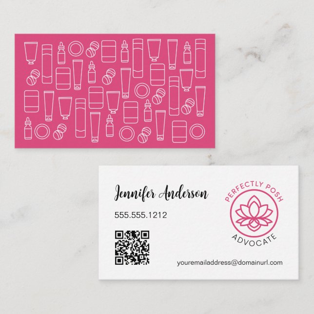 Perfectly POSH Advocate Business Card (Front/Back)