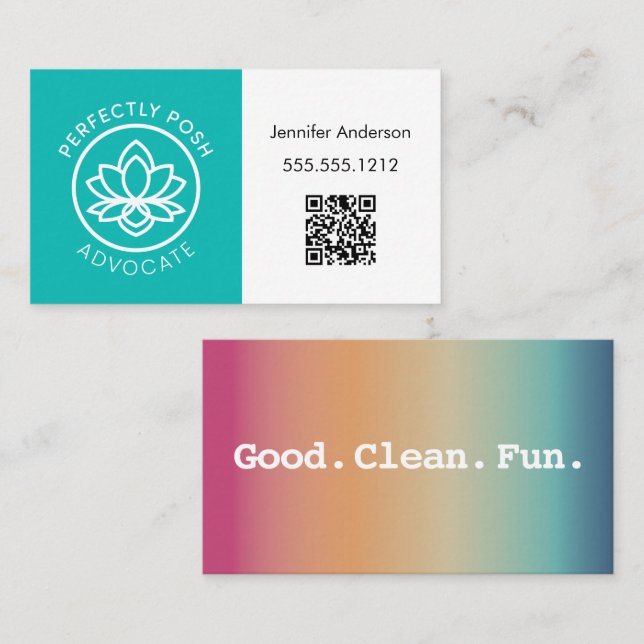 Perfectly POSH Advocate Business Card (Front/Back)