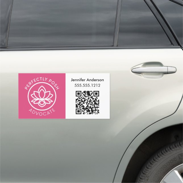 Perfectly POSH Advocate Car Magnet (In Situ)
