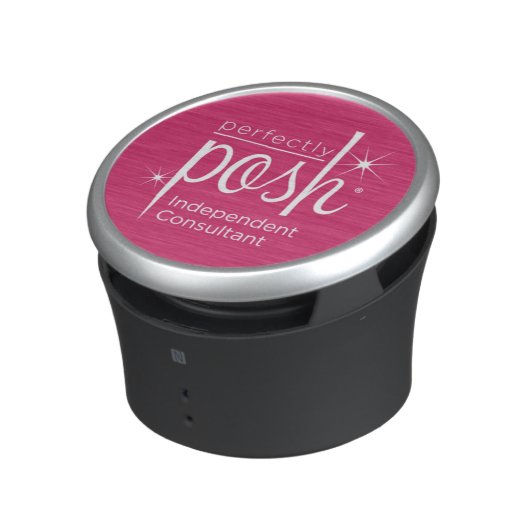 Perfectly Posh Bluetooth Speaker (Side)