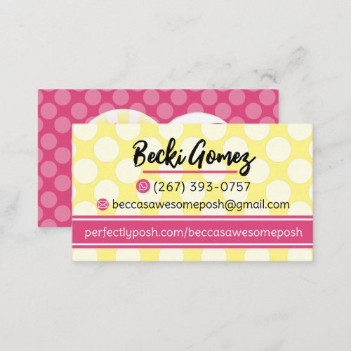 Perfectly Posh Business Card