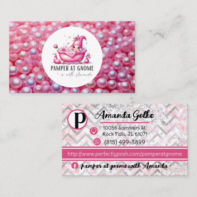 Perfectly Posh Business Card (Front/Back)