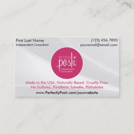 Perfectly Posh Business Cards