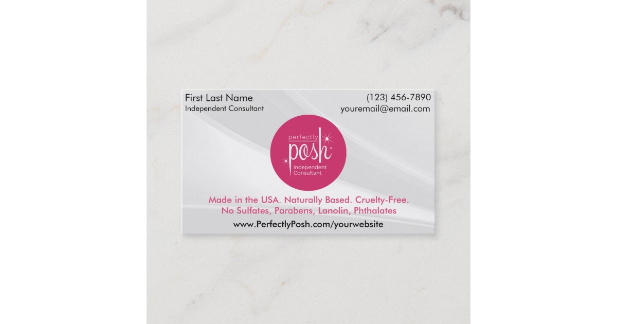 Perfectly Posh Business Cards