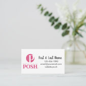 Perfectly Posh Custom Business Card (Standing Front)