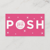 Perfectly Posh Custom Business Card (Back)