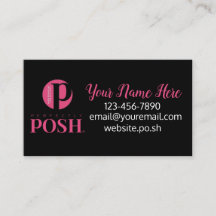 Perfectly Posh Custom Business Card Dots