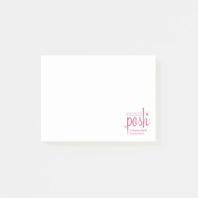 Perfectly Posh Post-It Note Pads (4"x3") (Front)
