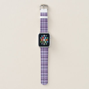 Perfectly Purple Plaid Apple Watch Band