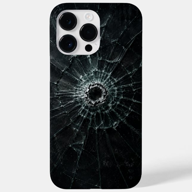 Perforated Glass Phone Case (Back)