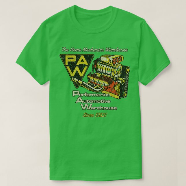 Performance Automotive Warehouse 1982  T-Shirt (Design Front)