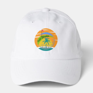 Performance Golf Hat | Golf Ball | Colorful Cap