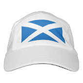Performance Hat with flag of Scotland, UK (Front)