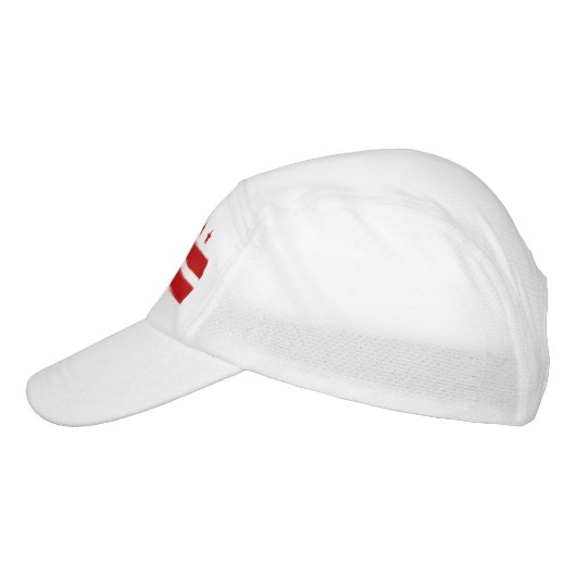 Performance Hat with flag of Washington DC, USA (Left)