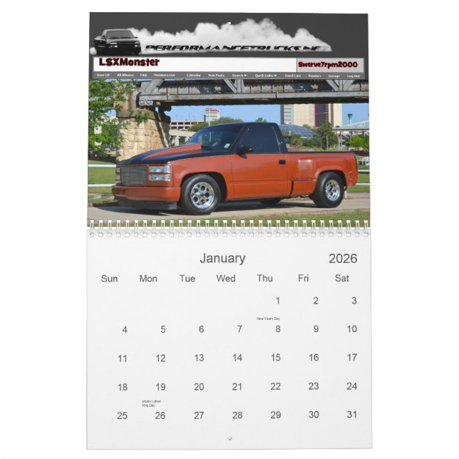 Performancetrucks.net 2012 Calendar (Jan 2026)