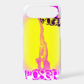 Performer Collection:  Yoga Poser Case-Mate iPhone Case (Back)