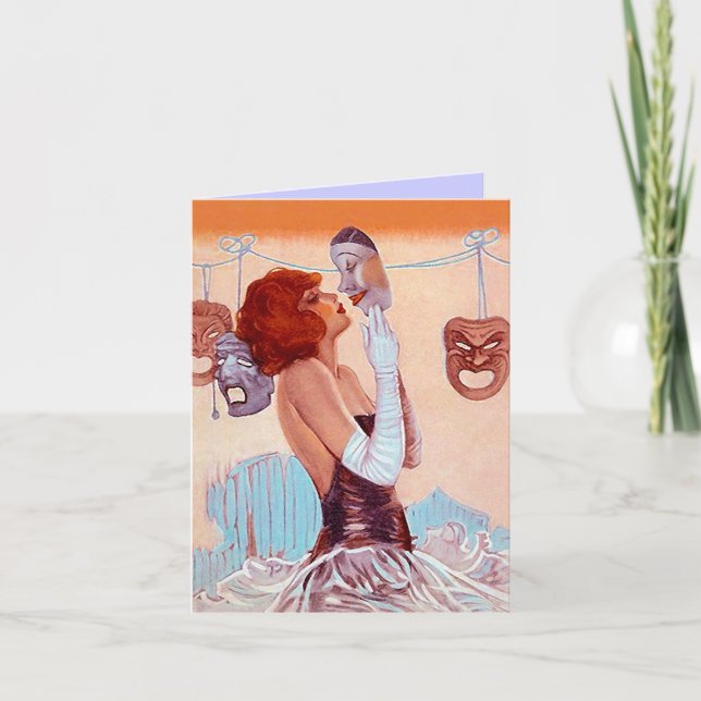 PERFORMING ARTS NOTE CARD STATIONERY CARD (Front)