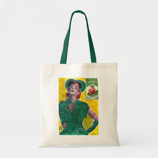 Perfume Ad 1940's Style Tote Bag