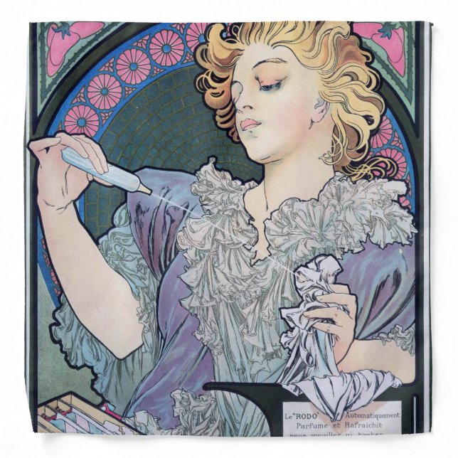 Perfume, Alphonse Mucha Bandana (Front)