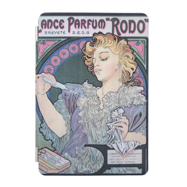 Perfume, Alphonse Mucha iPad Mini Cover (Front)
