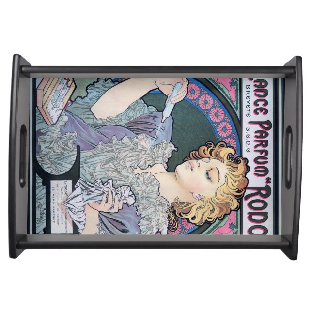 Perfume, Alphonse Mucha Serving Tray (Front)