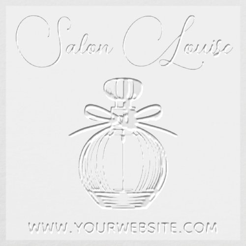 Perfume Beauty Salon Custom Small Business Embosser