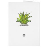 Perfume bottle card (Back)