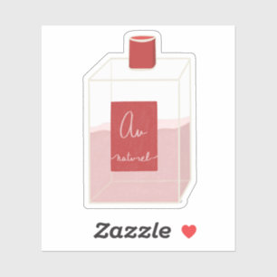 Perfume Bottle Sticker – Cute Fragrance Decal