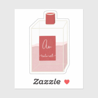 Perfume Bottle Sticker – Cute Fragrance Decal