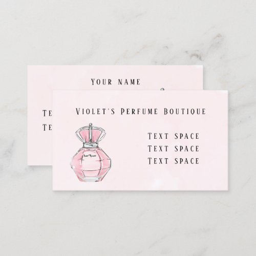 Perfume Boutique  Business Card