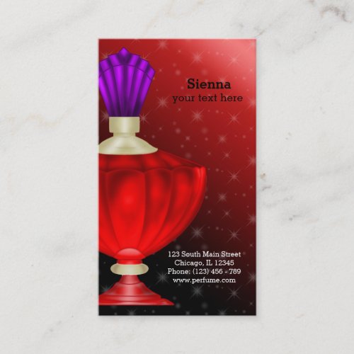 Perfume Business Card