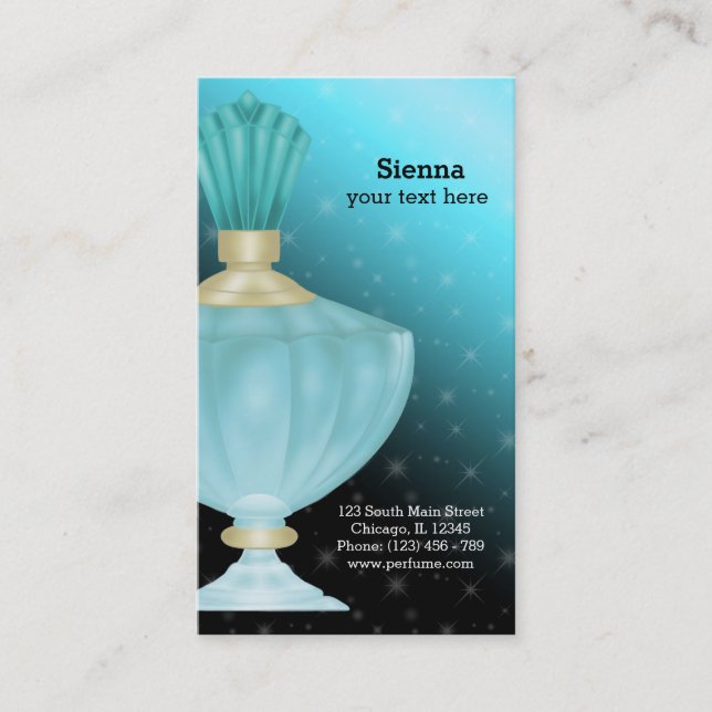 Perfume Business Card (Front)