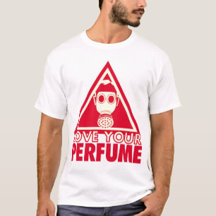 Perfume Gasmask (One-Sided) T-Shirt
