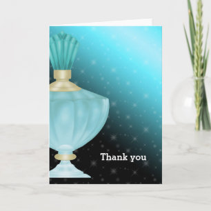 Perfume Letterpress Thank You Card