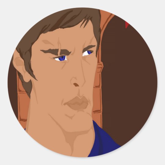 Perfume Murderer 2 (Sketchbook Pro) Classic Round Sticker