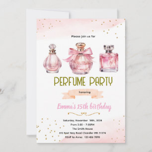 Perfume Party Invitation