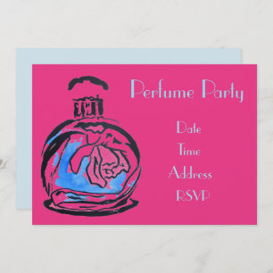Perfume party plan party invitation