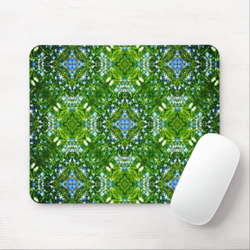 Perfume pattern that purifies your heart mouse pad